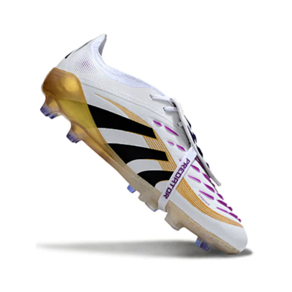 Adidas Predator 25 Elite Tongue Black and White AG