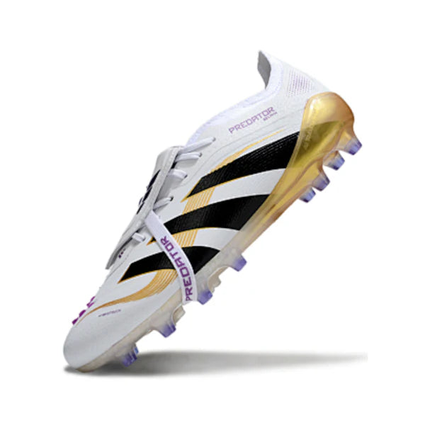 Adidas Predator 25 Elite Tongue Black and White AG