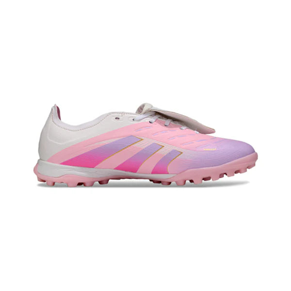 Adidas Predator 25 Elite Tongue Lamine Yamal Pink Turf TF Kids Football Boot