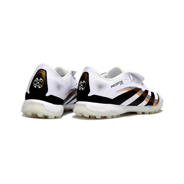 Adidas Predator 25 Elite Tongue White Black and Gold TF