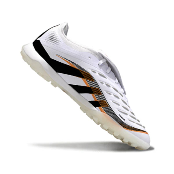 Adidas Predator 25 Elite Tongue White Black and Gold TF