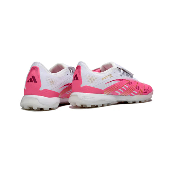 Adidas Predator 25 Elite Tongue White and Pink TF
