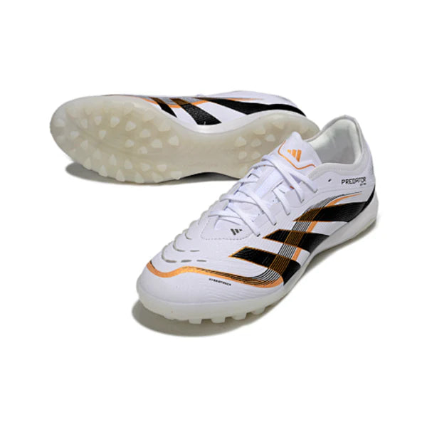 Adidas Predator 25 Elite White Black and Gold TF