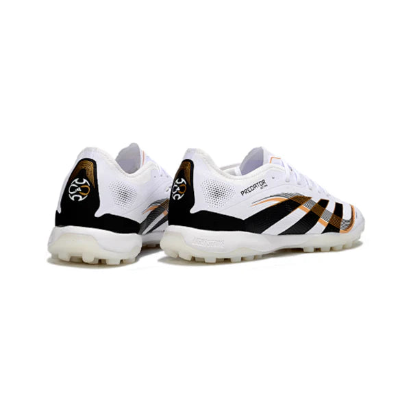 Adidas Predator 25 Elite White Black and Gold TF