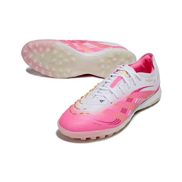 Adidas Predator 25 Elite White and Pink TF