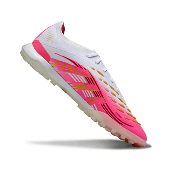 Adidas Predator 25 Elite White and Pink TF