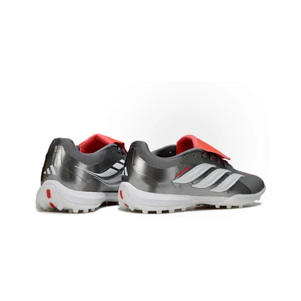 Adidas Predator 26 Elite Tongue Gray White and Orange TF
