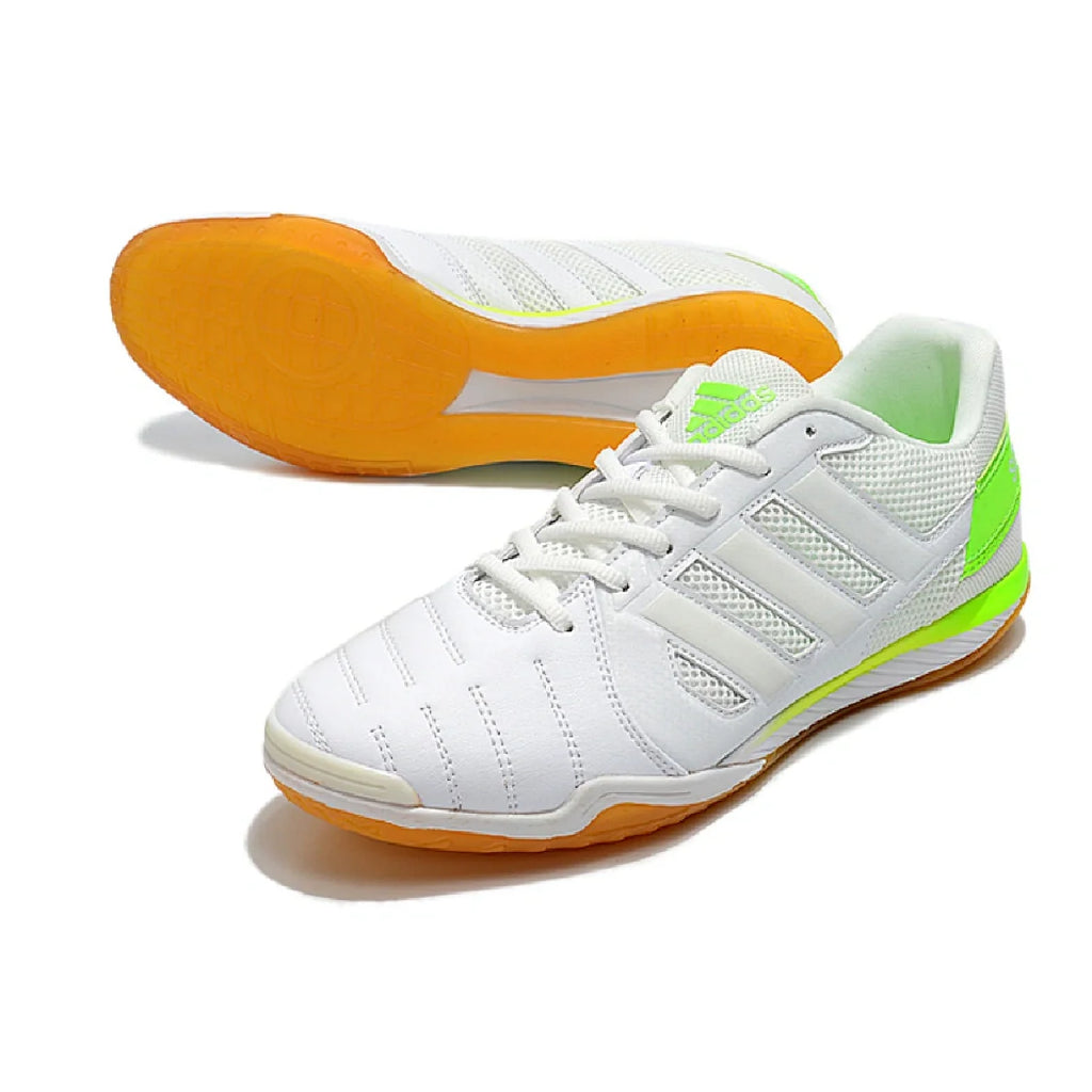 Adidas Top Sala IC White and Green Futsal