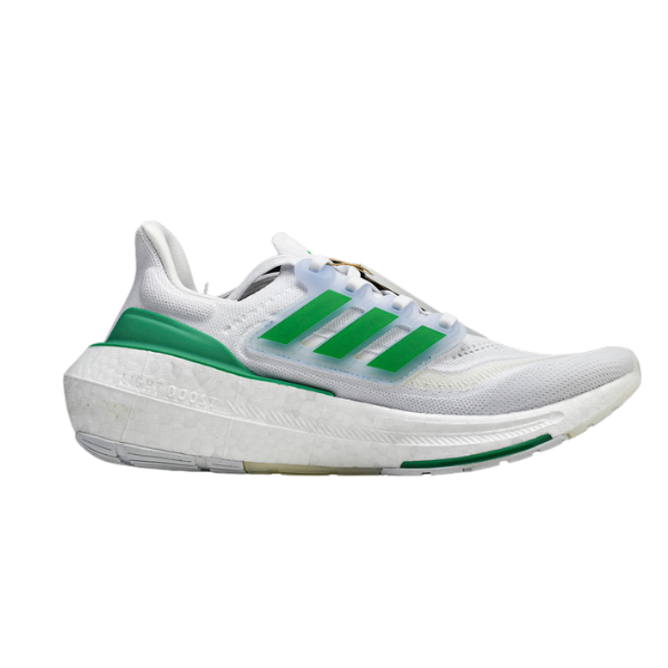 Adidas Ultraboost Light White Green Running Shoes