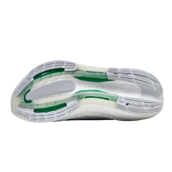 Adidas Ultraboost Light White Green Running Shoes