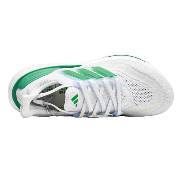 Adidas Ultraboost Light White Green Running Shoes