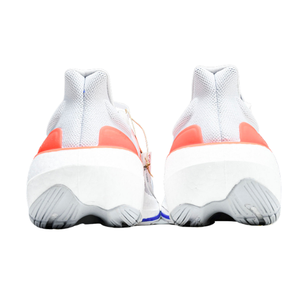 Adidas Ultraboost Light White and Orange Running Shoes