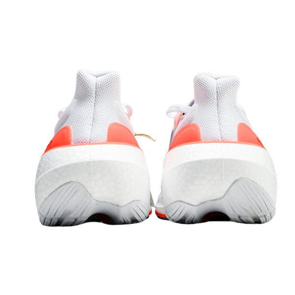 Adidas Ultraboost Light White and Orange Running Shoes