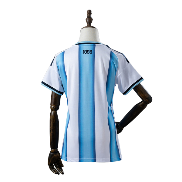 Argentina Adidas 2026 Home Woman Version Football T-Shirt
