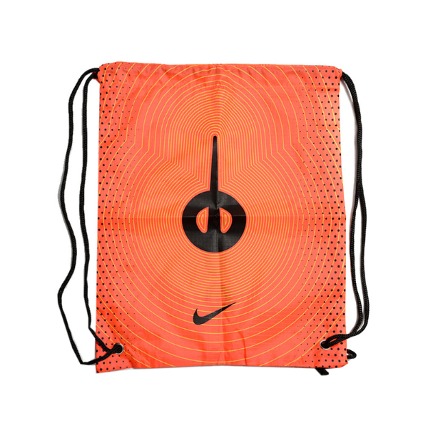 Nike Tiempo Orange and Black Boot Bag