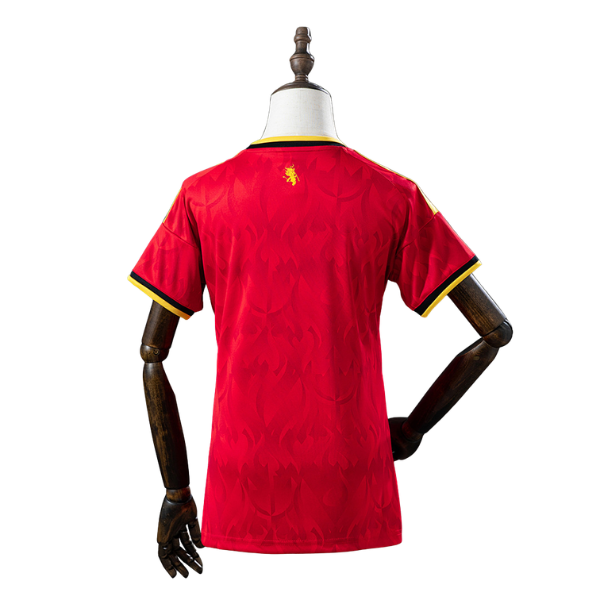 Belgium Adidas 2026 Home Woman Version Football T-Shirt