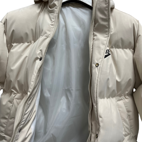 Nike Beige Puffer Jacket