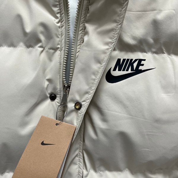 Nike Beige Puffer Jacket