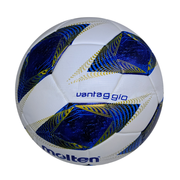 Molten Vantaggio 5000 White Gold and Blue Football Ball