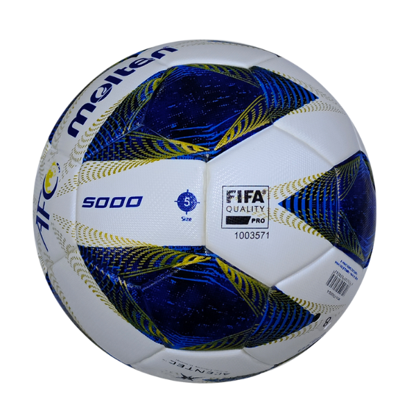 Molten Vantaggio 5000 White Gold and Blue Football Ball