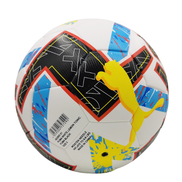 Puma Orbita Green and Yellow Football Ball