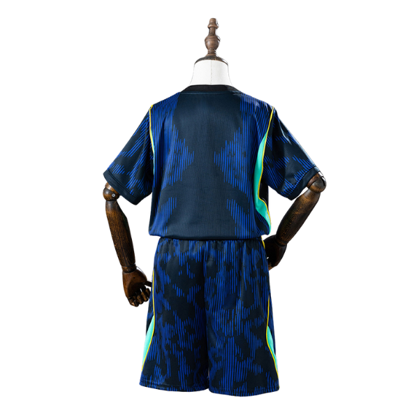 Brazil Nike 2026 Away Kids Version Football T-Shirt + Shorts Kit