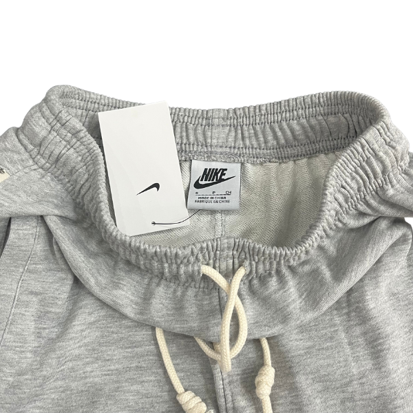 Nike Grey and White Track Pants