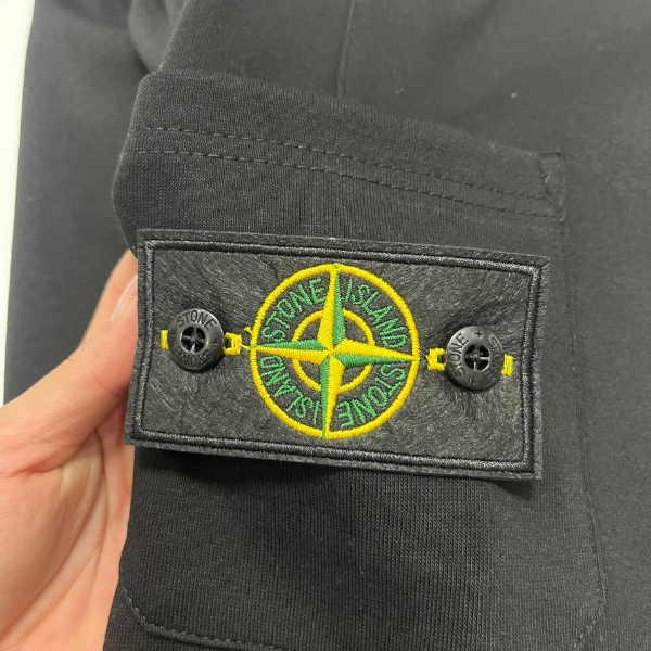 Stone Island Black Track Pants