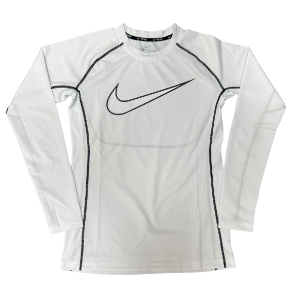 Nike White Long Sleeve T-Shirt