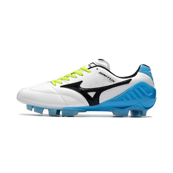 Mizuno Wave Ignitus 4 White and Blue FG