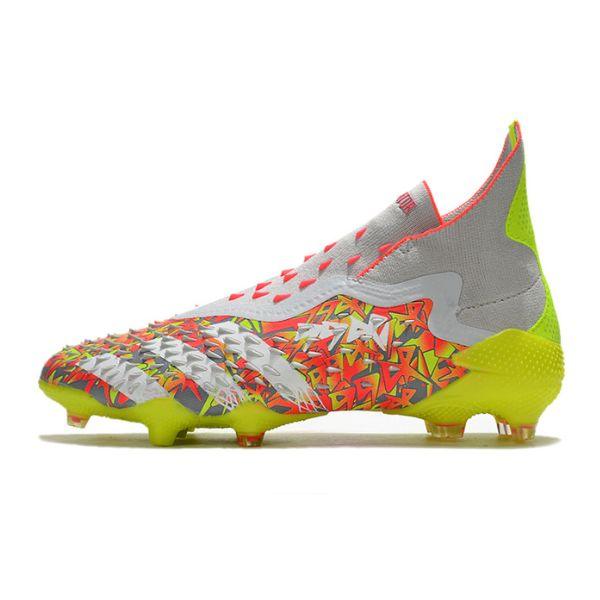 Adidas Predator Freak+ Black and White FG