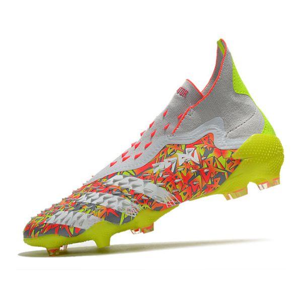 Adidas Predator Freak+ Black and White FG