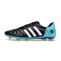 Adidas Adipure 11Pro Black and Light Blue FG
