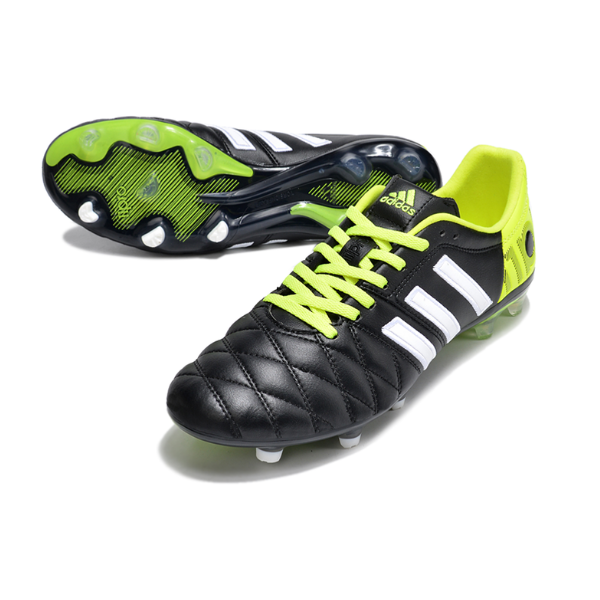 Adidas Adipure 11Pro Black and Green FG