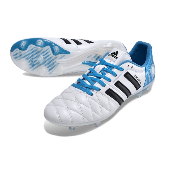 Adidas Adipure 11Pro Toni Kross Pack White and Blue FG