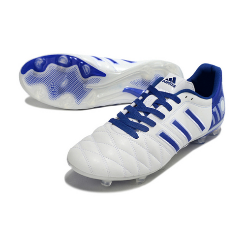 Adidas Adipure 11Pro White and Blue FG