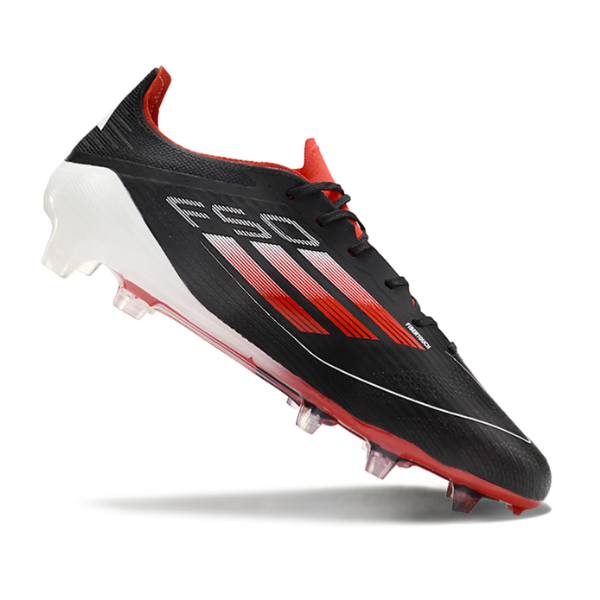 Adidas F50 Elite Black White and Red FG