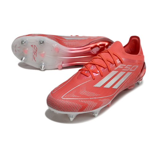 Adidas F50 Primeknit Elite Soccer.Com Pack Black and Red SG