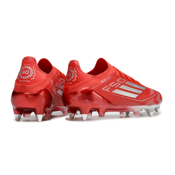 Adidas F50 Primeknit Elite Soccer.Com Pack Black and Red SG