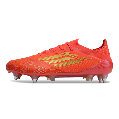 Adidas F50 Primeknit Elite Red and Yellow SG