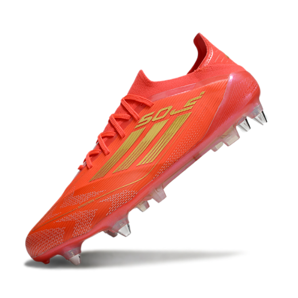 Adidas F50 Primeknit Elite Red and Yellow SG