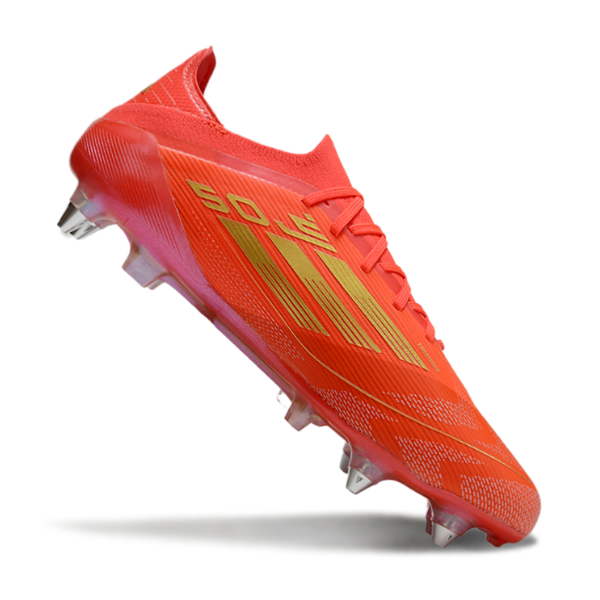 Adidas F50 Primeknit Elite Red and Yellow SG