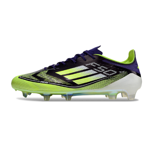 Adidas F50 Elite Purple and Green FG