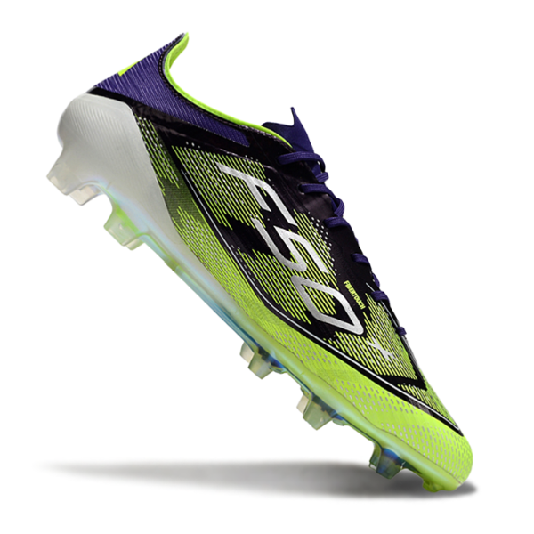 Adidas F50 Elite Purple and Green FG