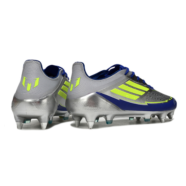 Adidas F50 Elite Silver and Blue Messi SG