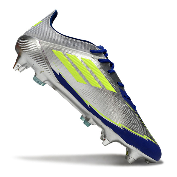 Adidas F50 Elite Silver and Blue Messi SG