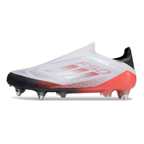 Adidas F50 Elite Kids SG White Grey and Orange