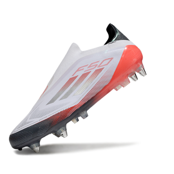 Adidas F50 Elite Kids SG White Grey and Orange