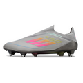 Adidas F50 Elite Laceless Grey Pink and Yellow SG