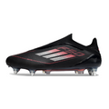 Adidas F50 Elite Laceless Black White and Red SG